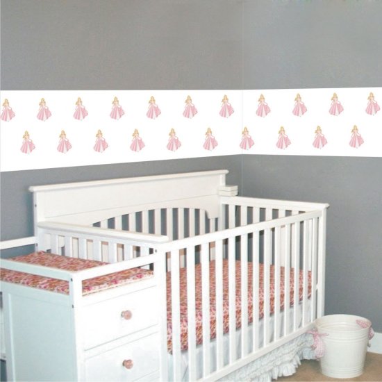 Αυτοκόλλητη Μπορντούρα - Πριγκίπισσα Αυτοκόλλητη Μπορντούρα - Πριγκίπισσα