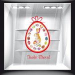 Αυτοκόλλητο Βιτρίνας - Πασχαλινό 41