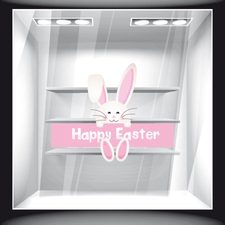 Αυτοκόλλητο Βιτρίνας - Πασχαλινό 44 Αυτοκόλλητο Βιτρίνας - Πασχαλινό 44