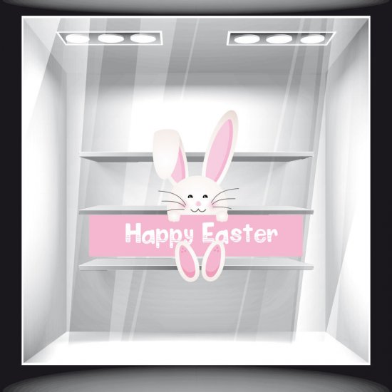 Αυτοκόλλητο Βιτρίνας - Πασχαλινό 44