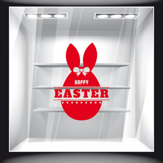 Αυτοκόλλητο Βιτρίνας - Πασχαλινό 46