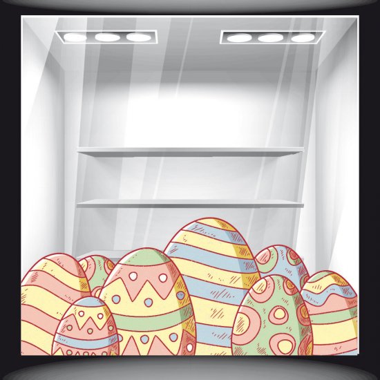 Αυτοκόλλητο Βιτρίνας - Πασχαλινό 48 Αυτοκόλλητο Βιτρίνας - Πασχαλινό 48