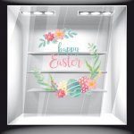 Αυτοκόλλητο Βιτρίνας - Πασχαλινό 53