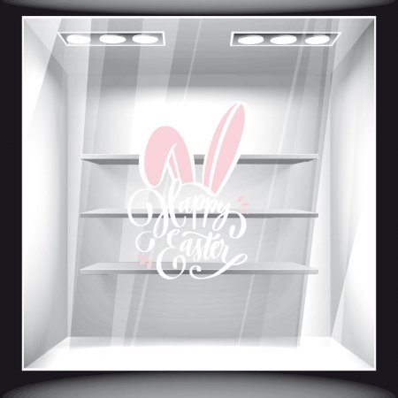 Αυτοκόλλητο Βιτρίνας - Πασχαλινό 54