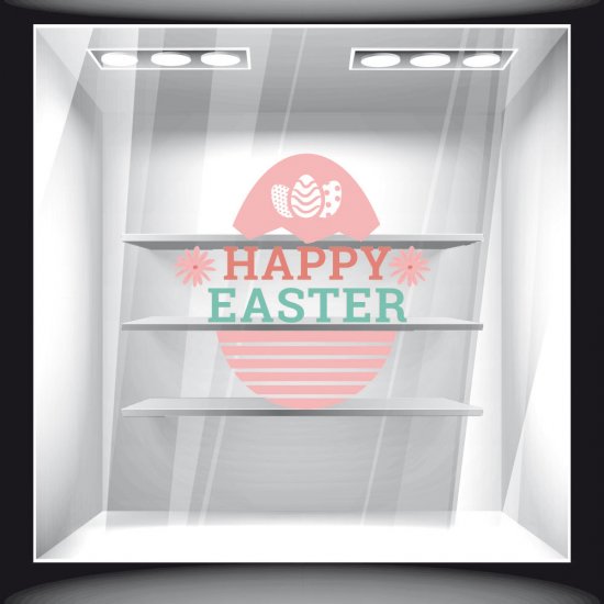 Αυτοκόλλητο Βιτρίνας - Πασχαλινό 61