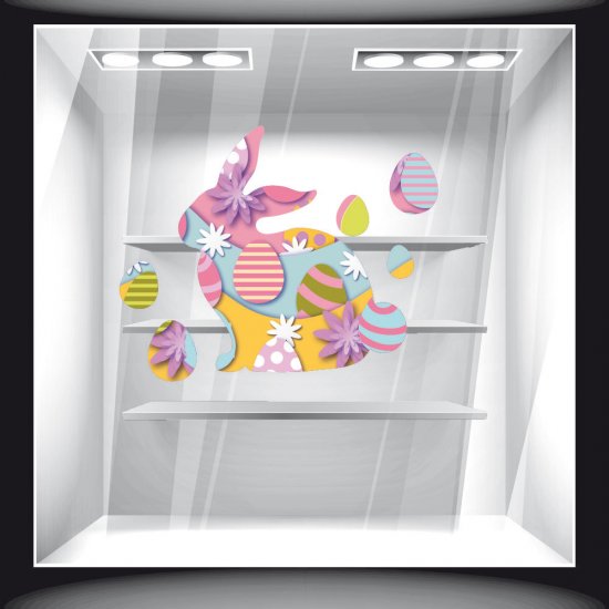 Αυτοκόλλητο Βιτρίνας - Πασχαλινό 65 Αυτοκόλλητο Βιτρίνας - Πασχαλινό 65