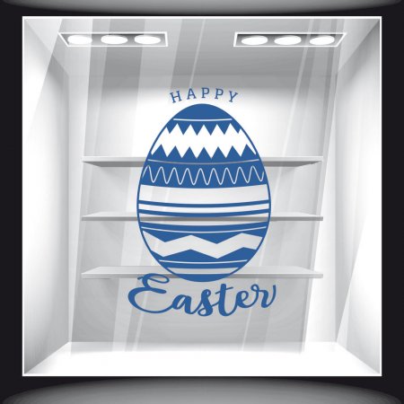 Αυτοκόλλητο Βιτρίνας - Πασχαλινό 67