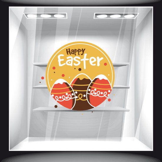 Αυτοκόλλητο Βιτρίνας - Πασχαλινό 73