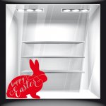 Αυτοκόλλητο Βιτρίνας - Πασχαλινό 77