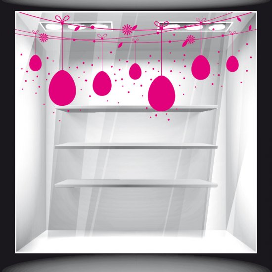 Αυτοκόλλητο Βιτρίνας - Πασχαλινό 79