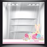 Αυτοκόλλητο Βιτρίνας - Πασχαλινό 80