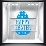 Αυτοκόλλητο Βιτρίνας - Πασχαλινό 94