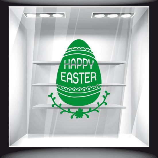 Αυτοκόλλητο Βιτρίνας - Πασχαλινό 95