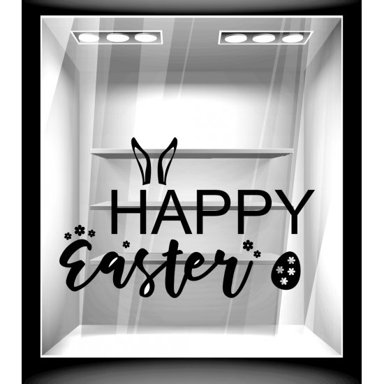 Αυτοκόλλητο Βιτρίνας - Πασχαλινό 99