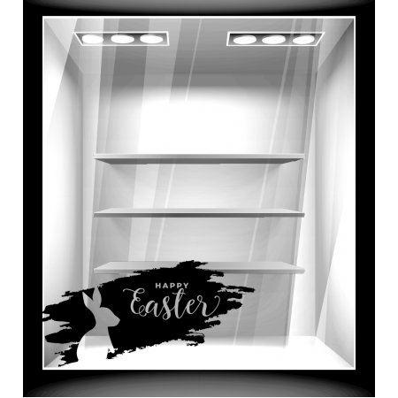 Αυτοκόλλητο Βιτρίνας - Πασχαλινό 100