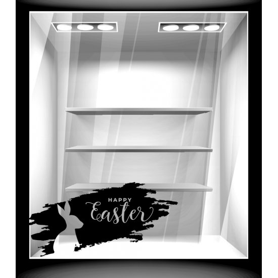 Αυτοκόλλητο Βιτρίνας - Πασχαλινό 100