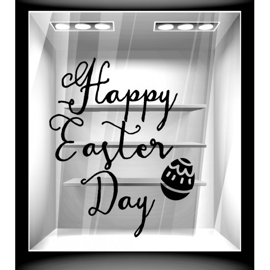 Αυτοκόλλητο Βιτρίνας - Πασχαλινό 105