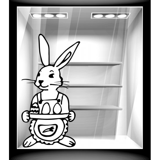 Αυτοκόλλητο Βιτρίνας - Πασχαλινό 110