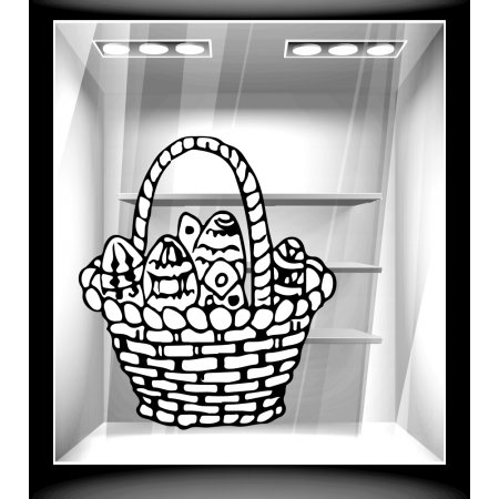 Αυτοκόλλητο Βιτρίνας - Πασχαλινό 113 Αυτοκόλλητο Βιτρίνας - Πασχαλινό 113