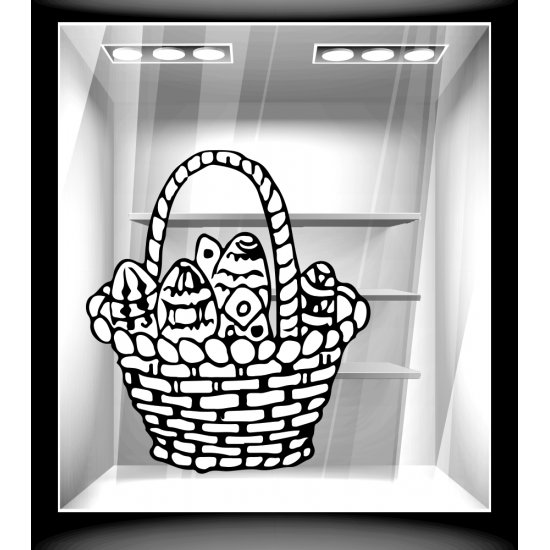 Αυτοκόλλητο Βιτρίνας - Πασχαλινό 113