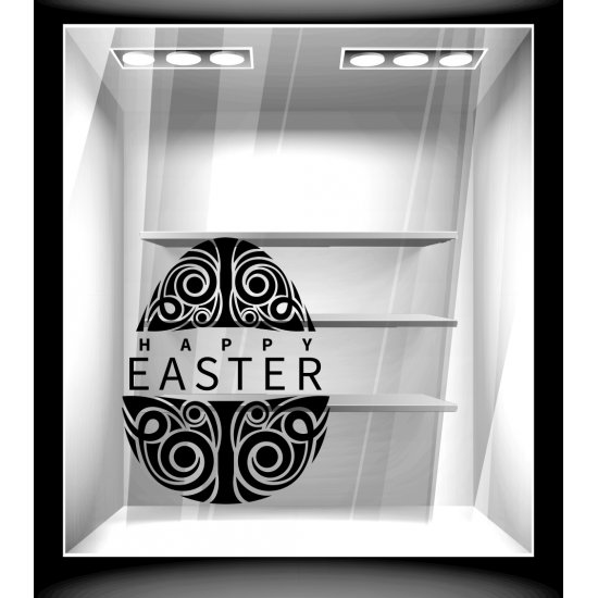 Αυτοκόλλητο Βιτρίνας - Πασχαλινό 118