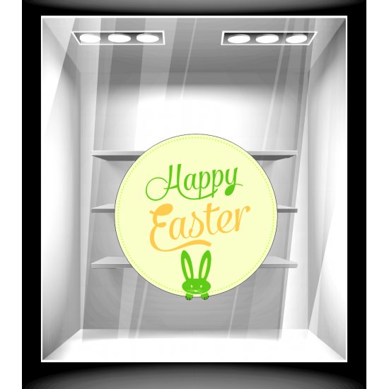 Αυτοκόλλητο Βιτρίνας - Πασχαλινό 125