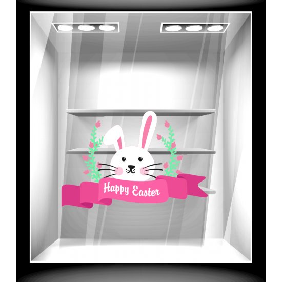 Αυτοκόλλητο Βιτρίνας - Πασχαλινό 126