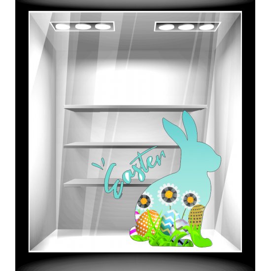 Αυτοκόλλητο Βιτρίνας - Πασχαλινό 129