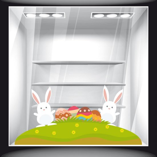 Αυτοκόλλητο Βιτρίνας - Πασχαλινό 10