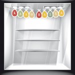 Αυτοκόλλητο Βιτρίνας - Πασχαλινό 16