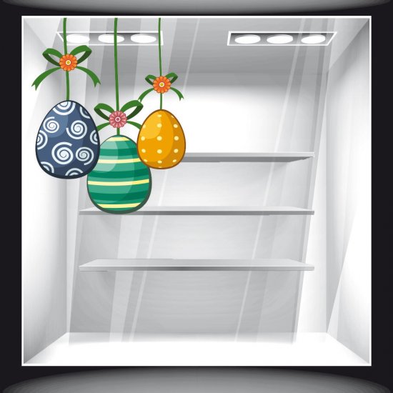 Αυτοκόλλητο Βιτρίνας - Πασχαλινό 29