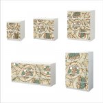 Αυτοκόλλητο Συρταριέρας - Άνθη 01