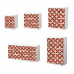 Αυτοκόλλητο Συρταριέρας - Vintage Diamonds 01