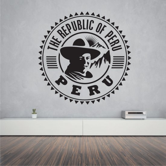 Αυτοκόλλητο Τοίχου - Περού