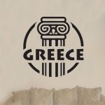 Αυτοκόλλητο Τοίχου - Ελλάδα