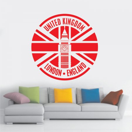 Αυτοκόλλητο Τοίχου - Αγγλία