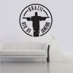 Αυτοκόλλητο Τοίχου - Βραζιλία