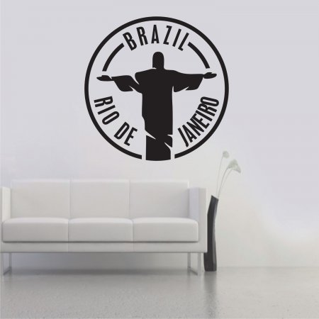 Αυτοκόλλητο Τοίχου - Βραζιλία