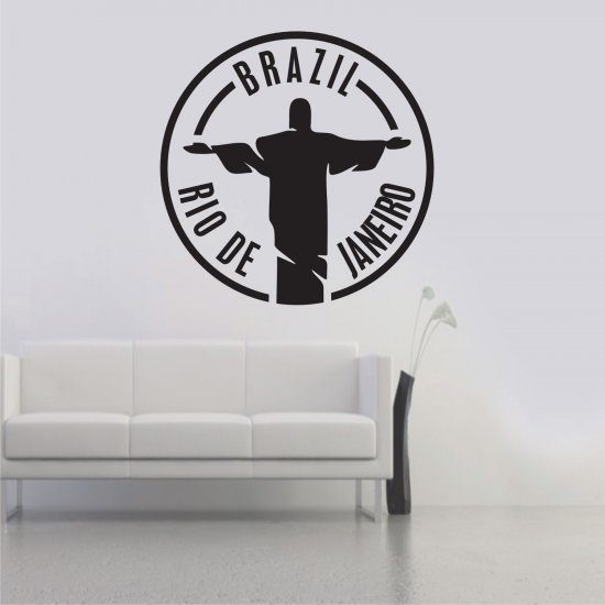 Αυτοκόλλητο Τοίχου - Βραζιλία