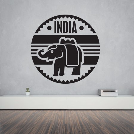 Αυτοκόλλητο Τοίχου - Ινδία