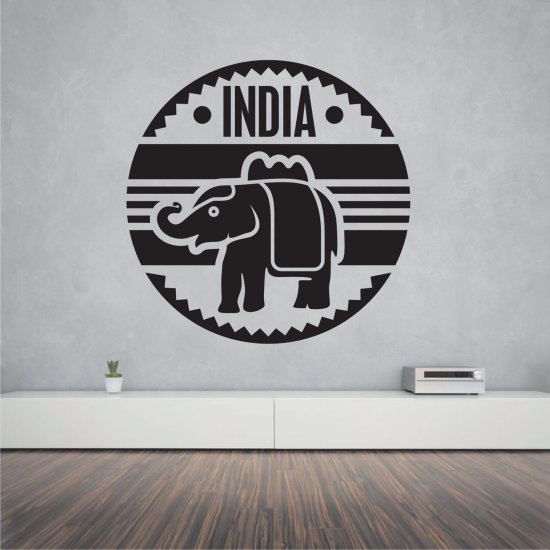 Αυτοκόλλητο Τοίχου - Ινδία