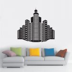 Αυτοκόλλητο τοίχου - Κτίρια 02