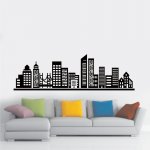 Αυτοκόλλητο τοίχου - Skyline 02