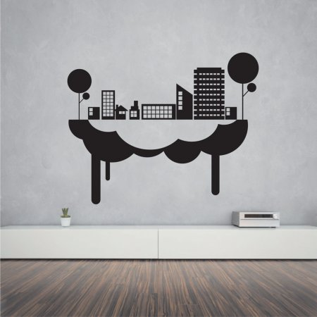 Αυτοκόλλητο τοίχου - Κτίρια 03