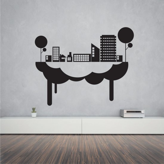 Αυτοκόλλητο τοίχου - Κτίρια 03 Αυτοκόλλητο τοίχου - Κτίρια 03