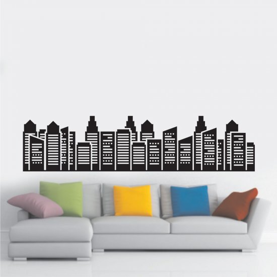 Αυτοκόλλητο τοίχου - Skyline 03 Αυτοκόλλητο τοίχου - Skyline 03
