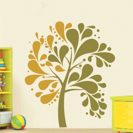 Παιδικό Αυτοκόλλητο Τοίχου - Φθινοπωρινό Δέντρο