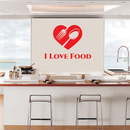 Αυτοκόλλητο τοίχου - Νόστιμη αγάπη