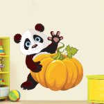 Αυτοκόλλητο τοίχου - Χαριτωμένο Πάντα