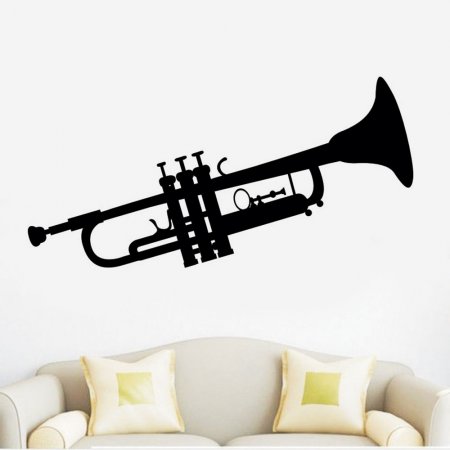 Αυτοκόλλητο τοίχου - Τρομπέτα